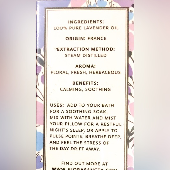 100% Pure Lavender Oil Lavandula Angustifolia Pure Essential Oil 1 fl oz 30 ml - Picture 5 of 6